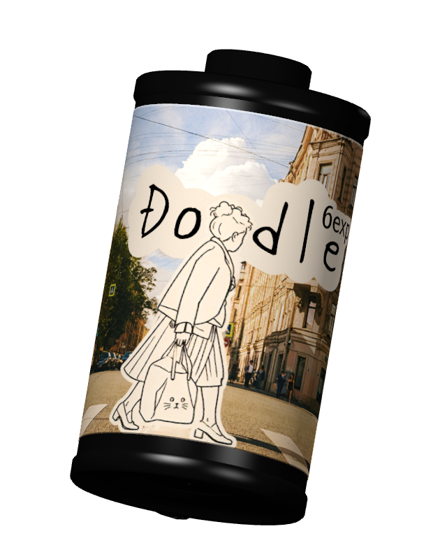 Doodle 实体胶卷包装